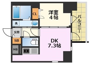 ザ・レジデンスパーク久屋大通の物件間取画像